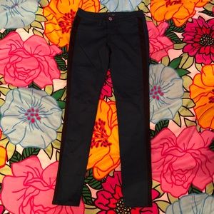 American Eagle Pants with Tuxedo Stripe